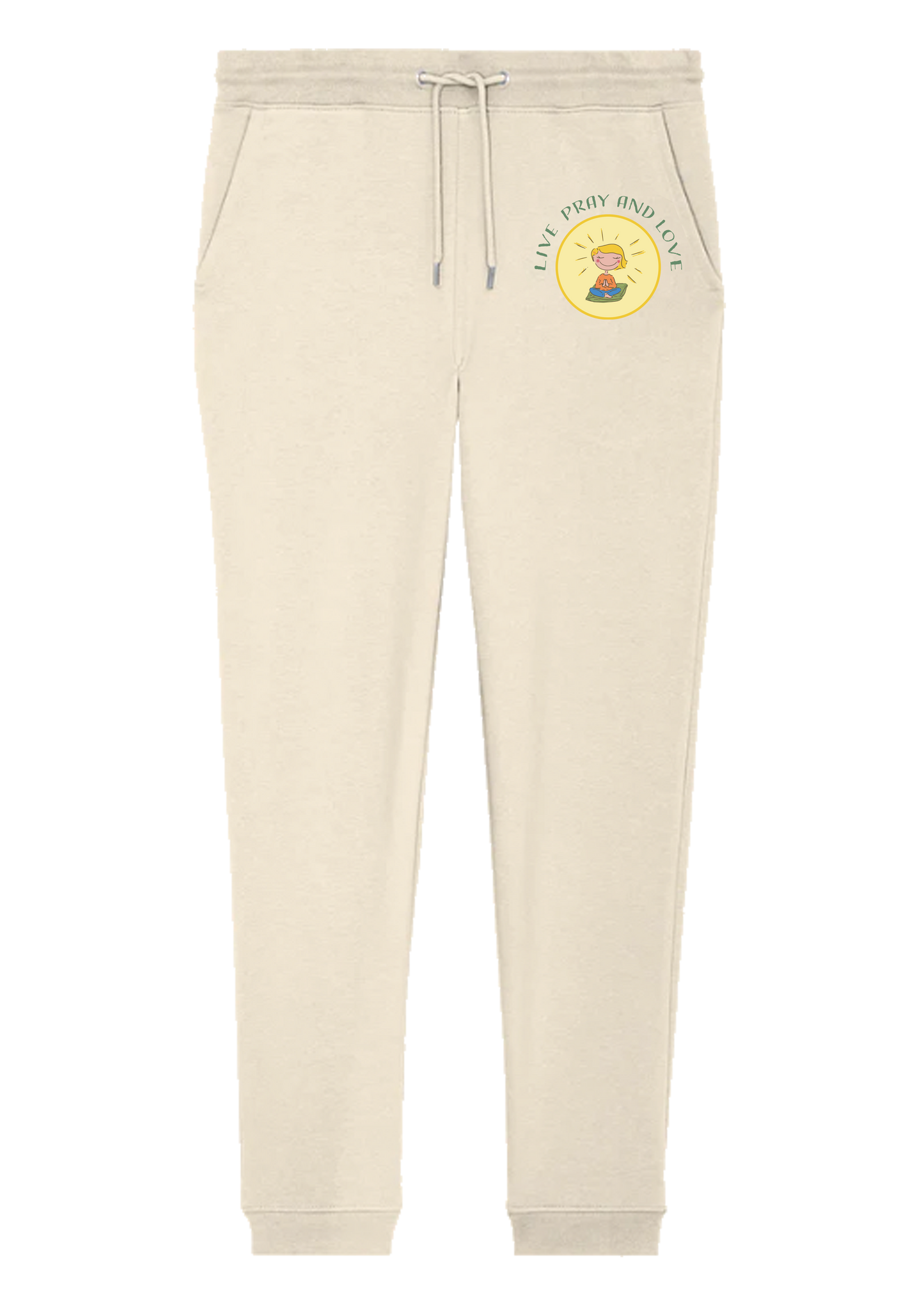 Live love and pray - Organic Jogger Pants