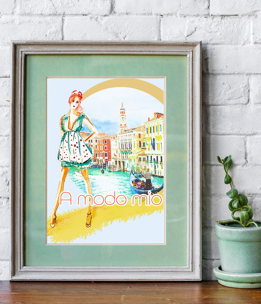 A modo mio - Leinwand - Canvas 3:4