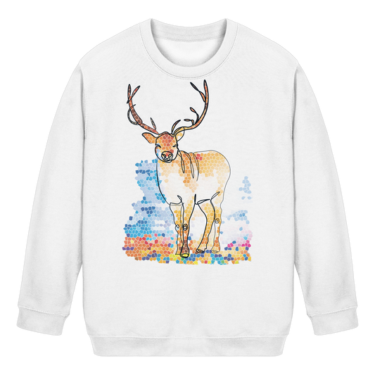 Hirschmotiv  - Kids Basic Sweatshirt