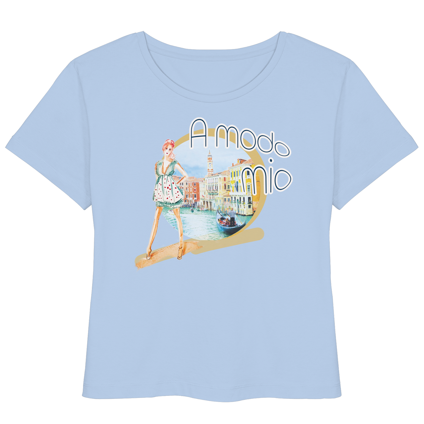 A modo mio  - Womens Organic Lightweight T-Shirt