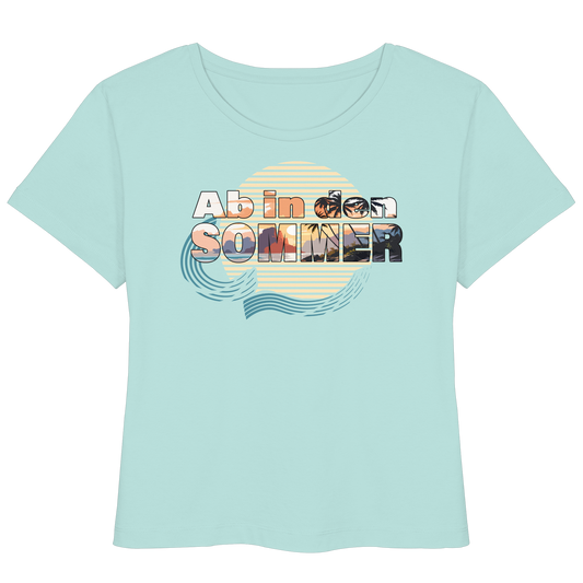 Ab in den Sommer - Ferienshirt (family matching) - Bio-Baumwolle - Womens Organic Lightweight T-Shirt