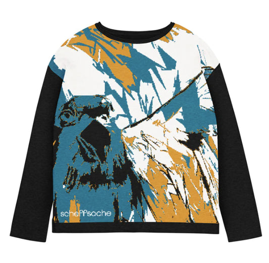 Strickpullover mit geradem Saum für Damen